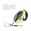 Retractable Dog Walking Leash with Break&Lock Button 16ft Nylon Ribbon for Small/Medium/Large Dogs up to 110lbs