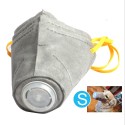 Dog Pet Mask Muzzle Adjustable Strap Anti Fog Anti-gas Anti Dust Secondhand Smoke  3 PCS