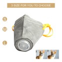 Dog Pet Mask Muzzle Adjustable Strap Anti Fog Anti-gas Anti Dust Secondhand Smoke  3 PCS