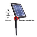 Solar Fountain Pump for Birdbath 6V 3.5W Solar Powered Brushless Submersible Water Pump Built-in Battery LED for Patio Garden Pond Pool
