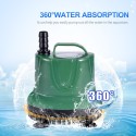 25W 1600L/H Submersible Water Pump Mini Fountain Pump with Power Cord Ultra Quiet Waterproof Water Pump for Aquarium Fish Tank Pond Water Gardens Hydroponic Systems with Nozzles
