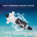 25W 1600L/H Submersible Water Pump Mini Fountain Pump with Power Cord Ultra Quiet Waterproof Water Pump for Aquarium Fish Tank Pond Water Gardens Hydroponic Systems with Nozzles