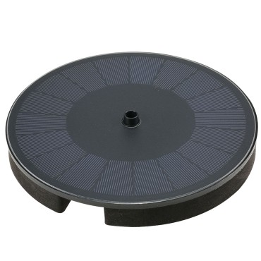 3.5W Solar Fountain Pump with 900mAh Battery Solar-power Fountain Free Standing Water Pump Floating Fountain with 7 Nozzles for Bird Bath Garden Pond