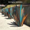 Metal Agave Plant Decoration Home Decoration Iron Decoration Garden Decoration