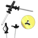 Kayak Paddle Keeper Kayak Bungee Paddle Holder Kit Kayak Paddle Clip Kayak Rigging Accessory with Rivets